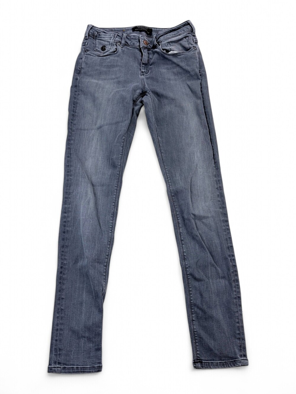 Maison Scotch Women's Skinny Jeans Size 27 Grey Wash